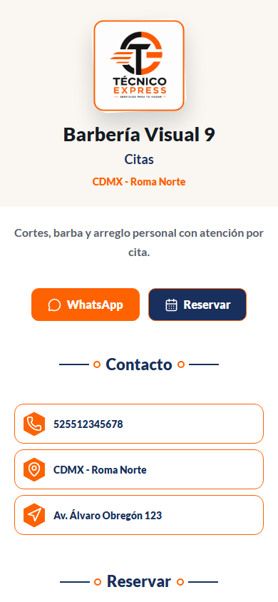 Ejemplo real de servicios a domicilio en Rabu